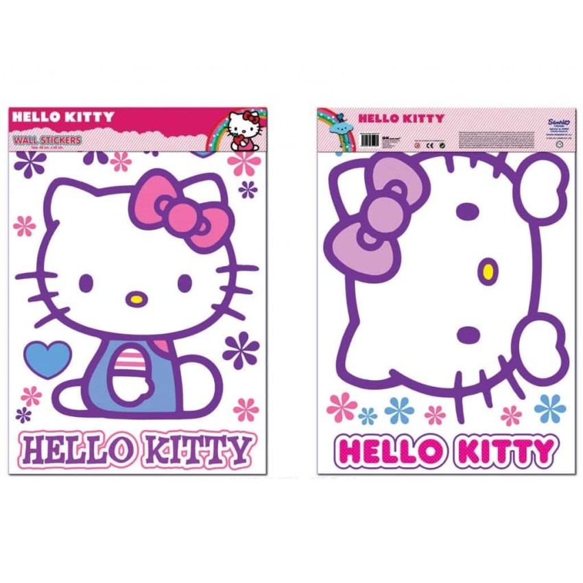 Hello Kitty αυτοκόλλητα τοίχου XL