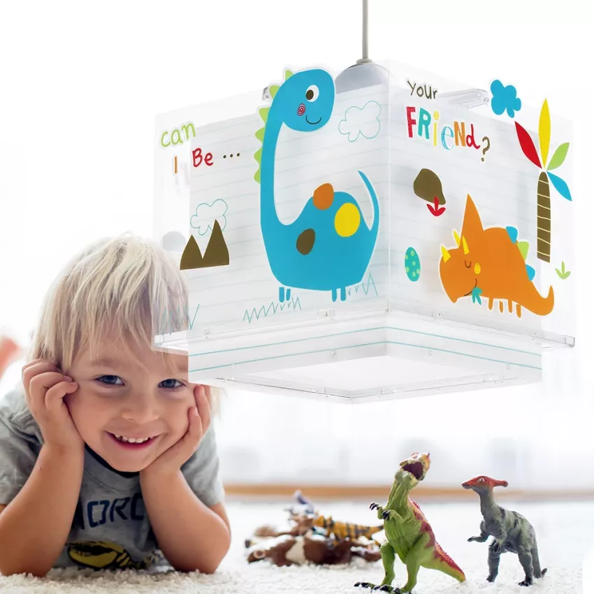 Dinos κρεμαστό παιδικό φωτιστικό οροφής