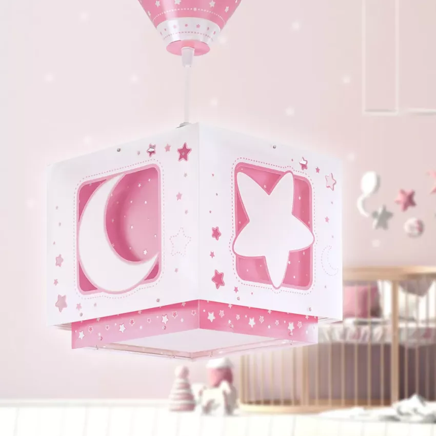 MoonLight Pink παιδικό φωτιστικό S