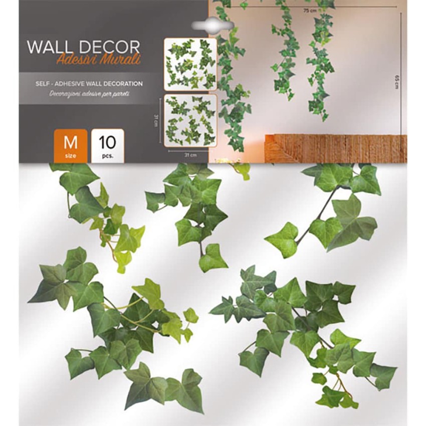 Ivy αυτοκόλλητα τοίχου βινυλίου