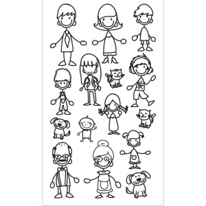 Family αυτοκόλλητα τοίχου