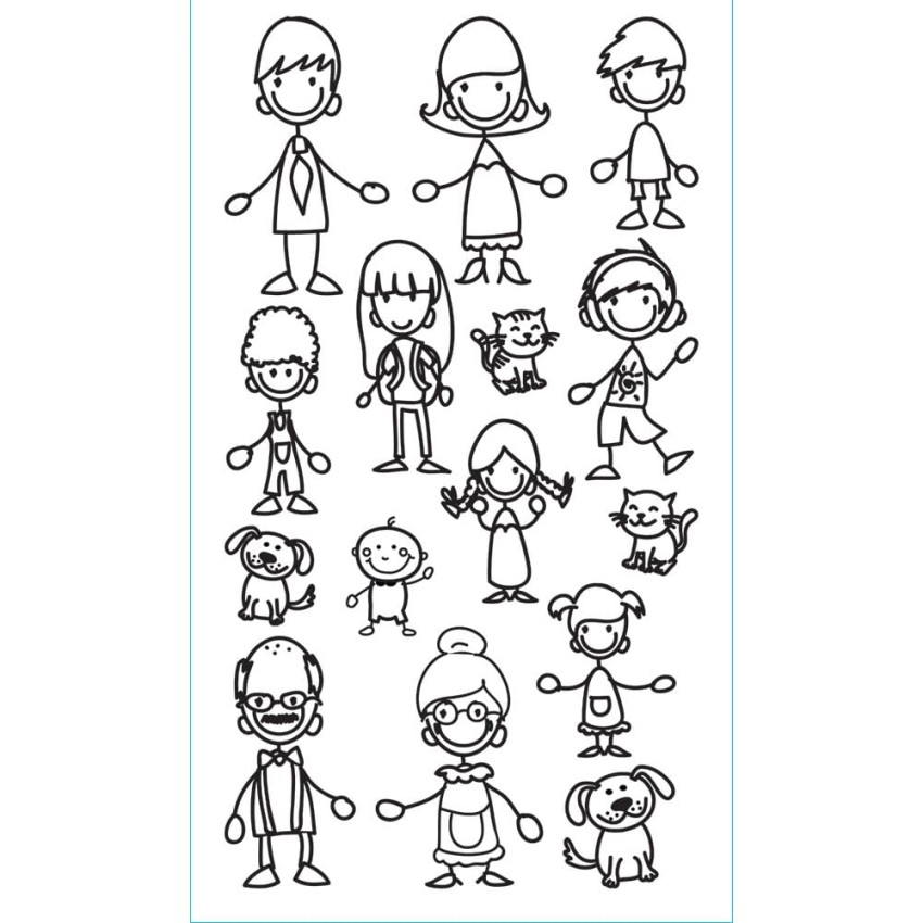 Family αυτοκόλλητα τοίχου