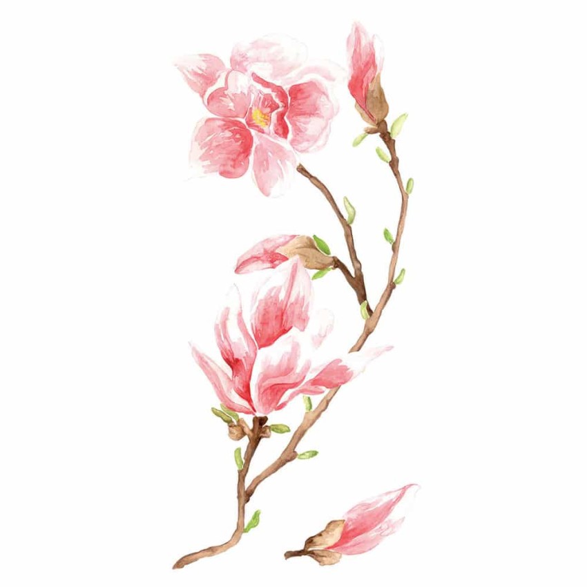 Magnolia αυτοκόλλητα τοίχου βινυλίου