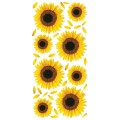 Sunflowers αυτοκόλλητα τοίχου βινυλίου