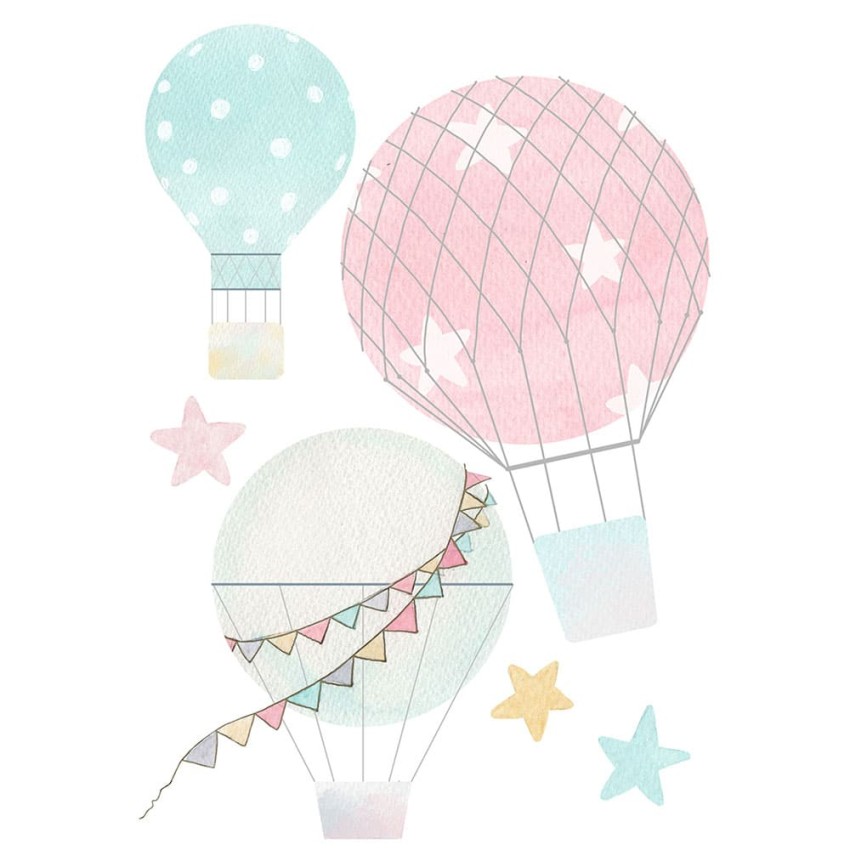 Sky αυτοκόλλητα τοίχου XL