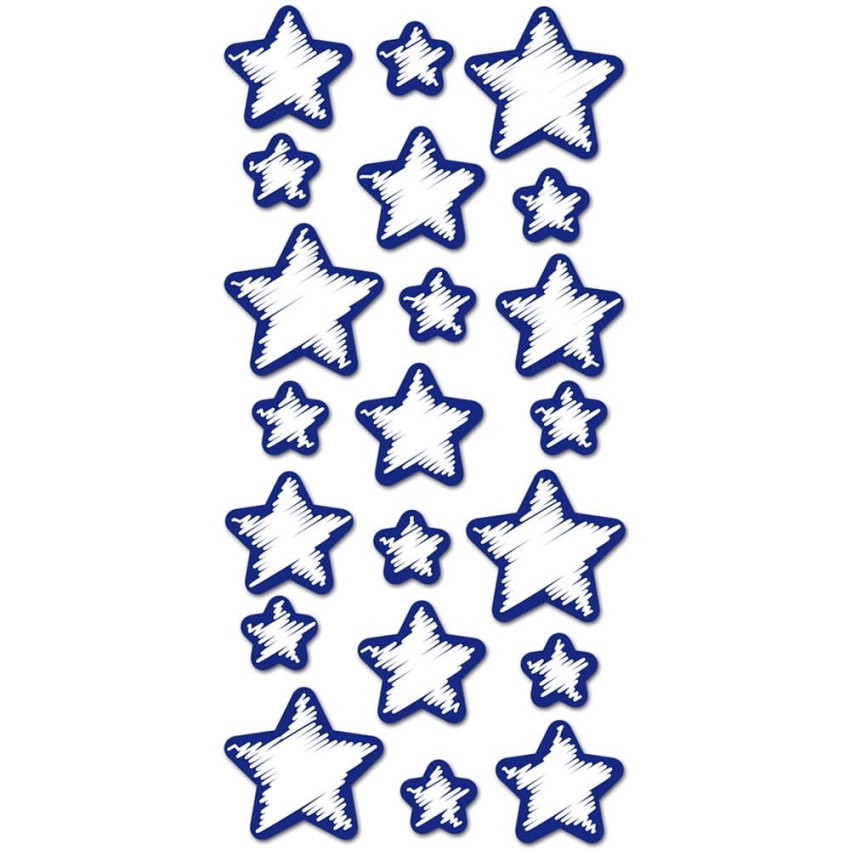 Glow Star φωσφορίζοντα αυτοκόλλητα τοίχου S