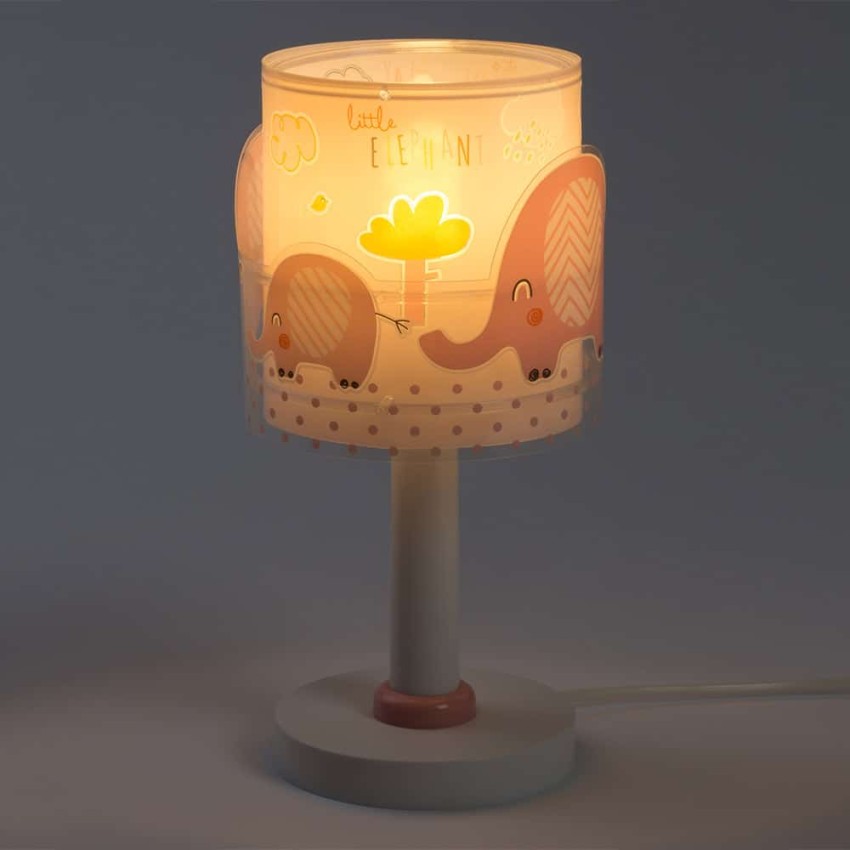 Little Elephant Pink κομοδίνου φωτιστικό S
