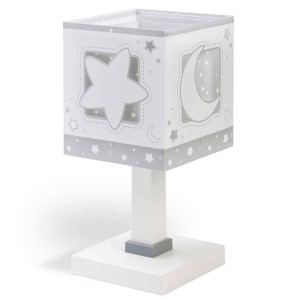 Moon Gray κομοδίνου παιδικό φωτιστικό E