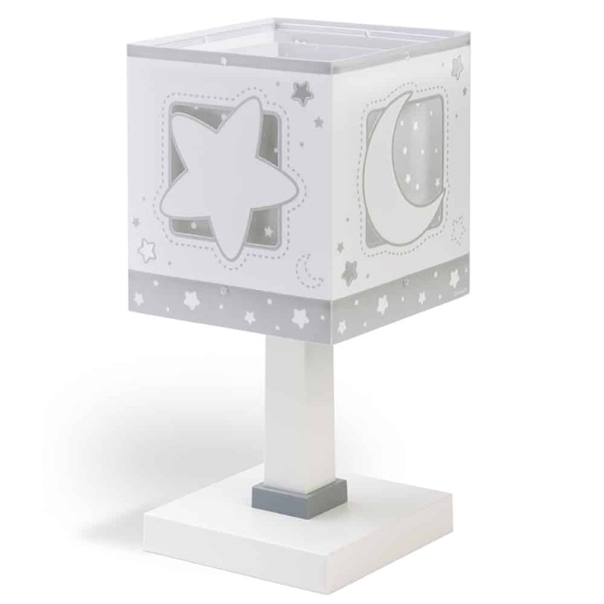 Moon Gray κομοδίνου παιδικό φωτιστικό E