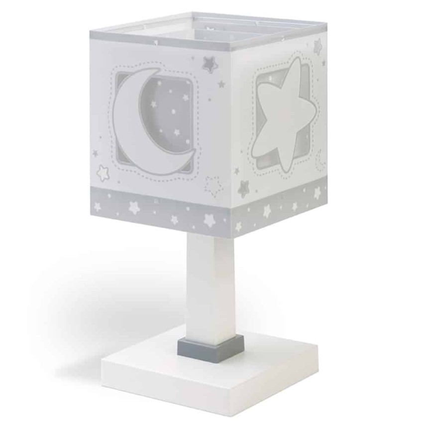 Moon Gray κομοδίνου παιδικό φωτιστικό E