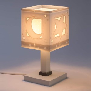 Moon Gray κομοδίνου παιδικό φωτιστικό E