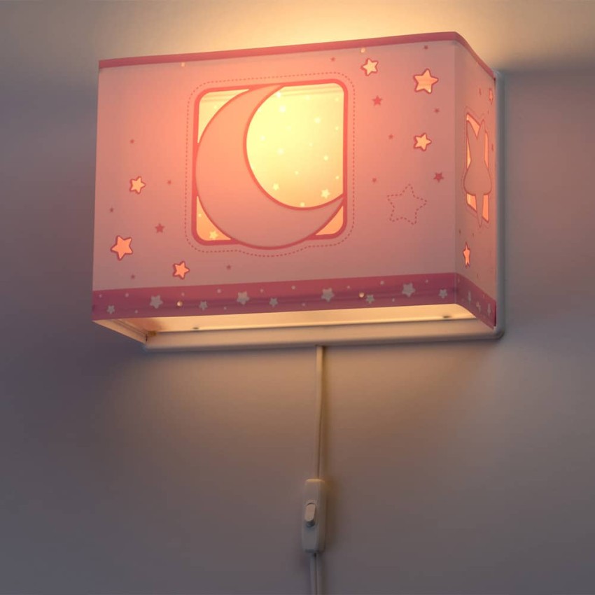 MoonLight Pink απλίκα τοίχου διπλού τοιχώματος [S]