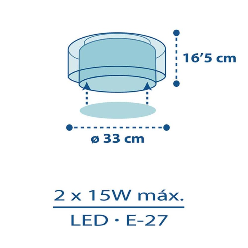 Police πλαφονιέρα οροφής