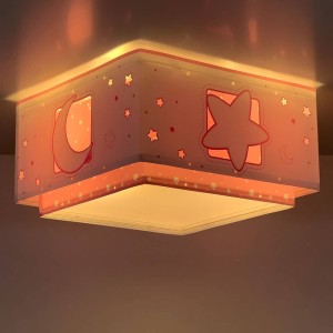 Moonlight Pink πλαφονιέρα S