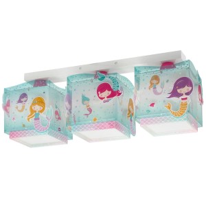 Mermaids τρίφωτο οροφής ράγας