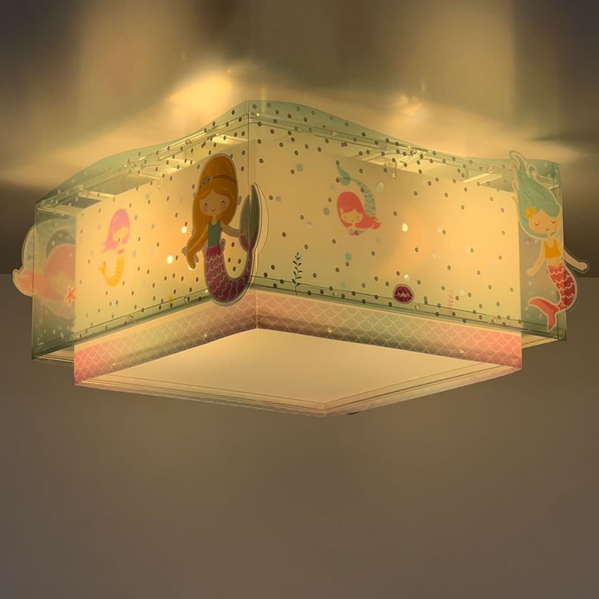 Mermaids πλαφονιέρα οροφής