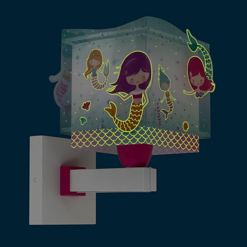 Mermaids απλίκα τοίχου διπλού τοιχώματος
