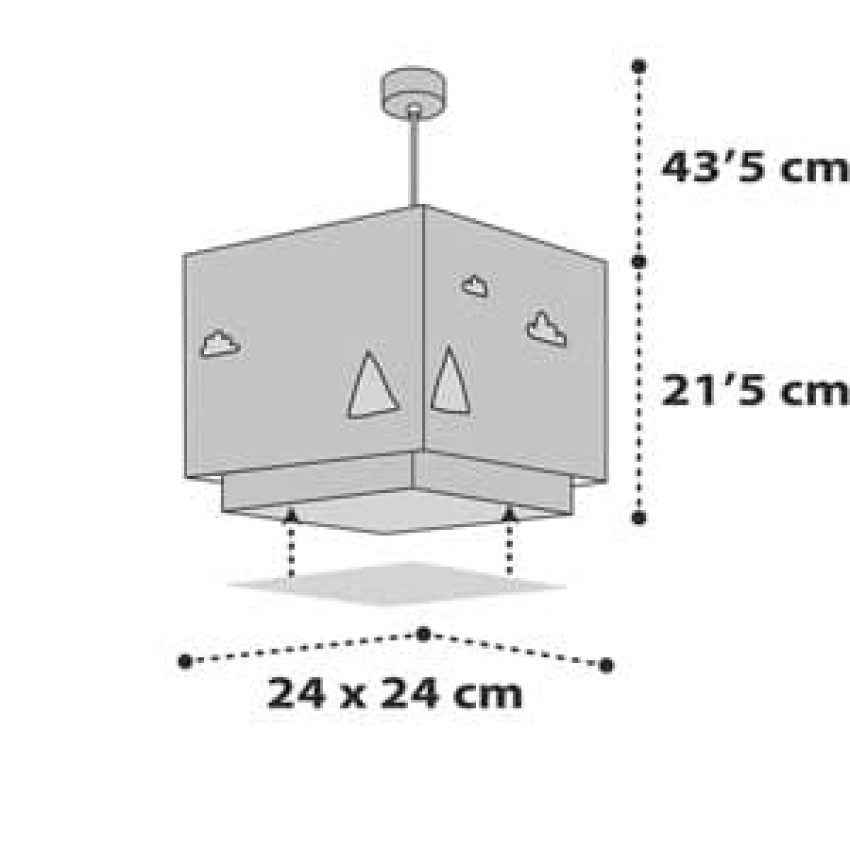 Hello Little παιδικό φωτιστικό οροφής