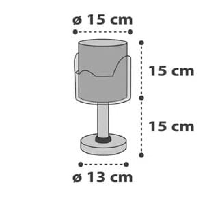 Little Elephant Pink κομοδίνου φωτιστικό S