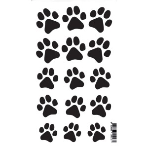 Footprints αυτοκόλλητα τοίχου