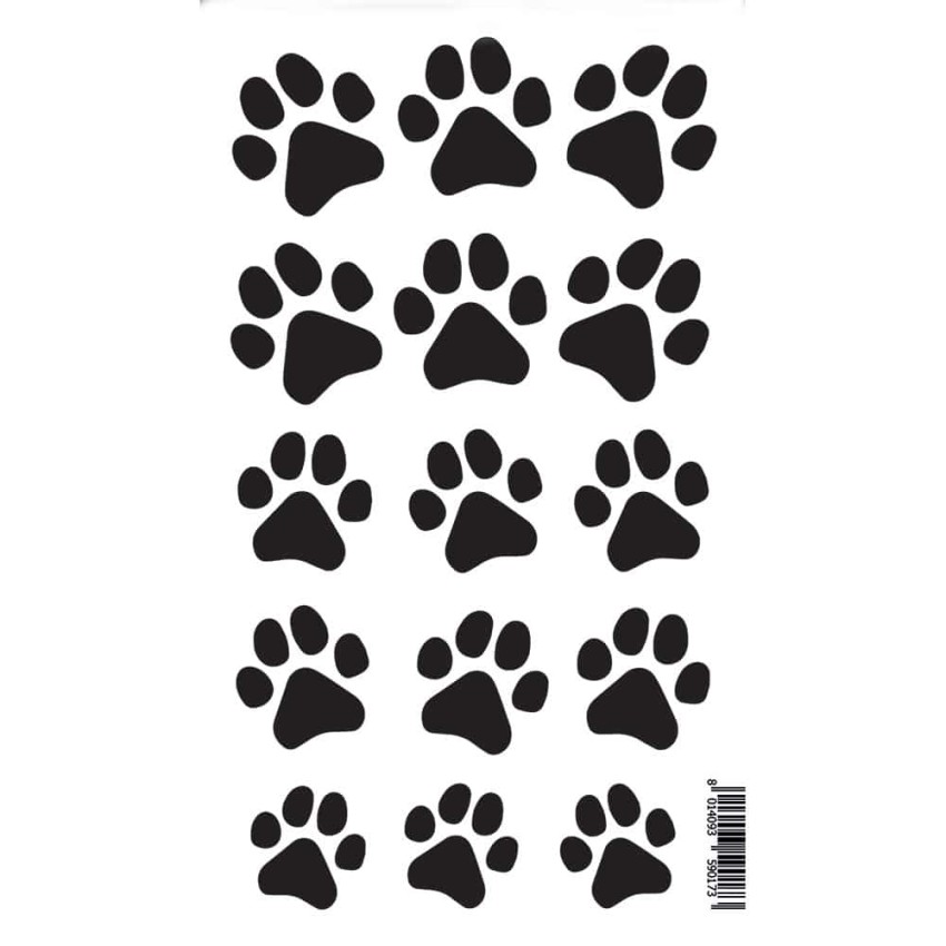 Footprints αυτοκόλλητα τοίχου