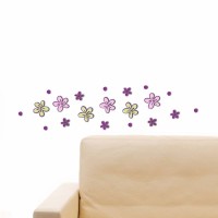 Little Flowers αφρώδη αυτοκόλλητα τοίχου S