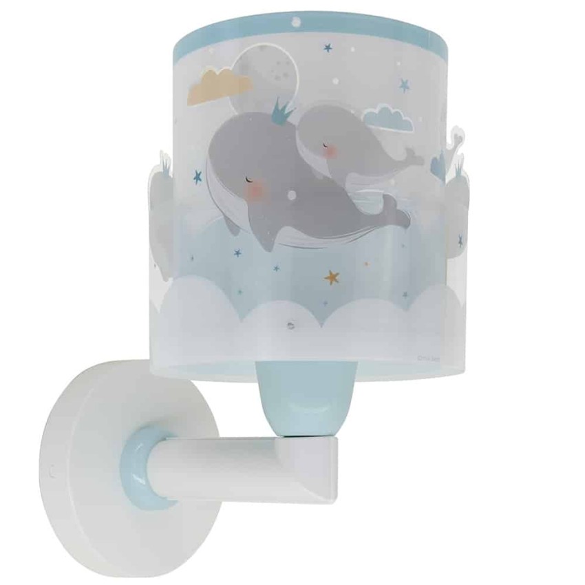 Whale Dreams Blue απλίκα τοίχου T