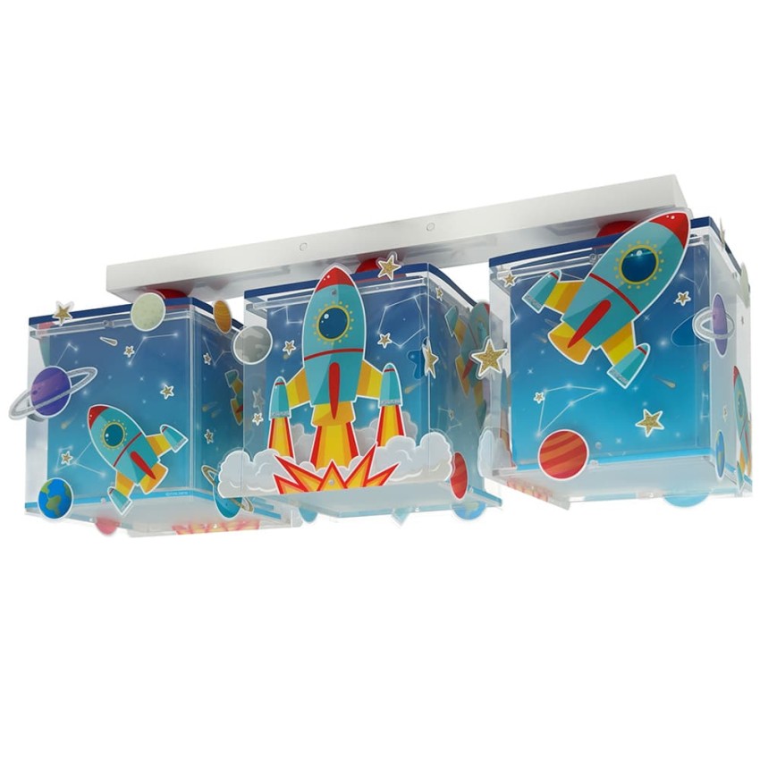 Rocket τρίφωτο οροφής ράγας