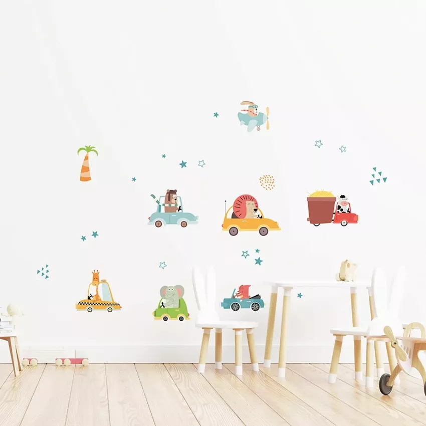 Toy Cars αυτοκόλλητα τοίχου L