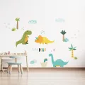 Dinosaurs αυτοκόλλητα τοίχου XL