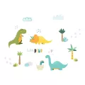 Dinosaurs αυτοκόλλητα τοίχου XL