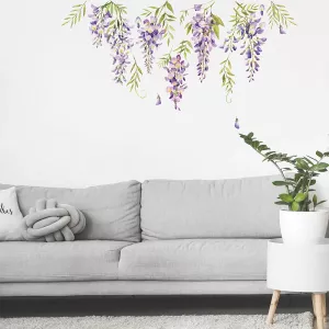 Wisteria αυτοκόλλητα τοίχου βινυλίου