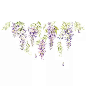 Wisteria αυτοκόλλητα τοίχου βινυλίου