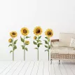 Sunflowers αυτοκόλλητα τοίχου βινυλίου