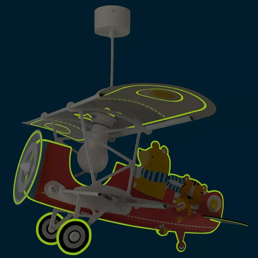 Little Teddy planes παιδικό φωτιστικό οροφής