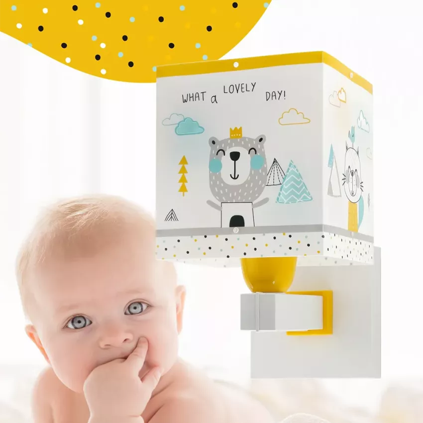 Hello Little απλίκα τοίχου διπλού τοιχώματος