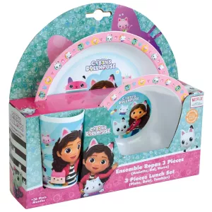 Gabby's Dollhouse παιδικό σερβίτσιο φαγητού