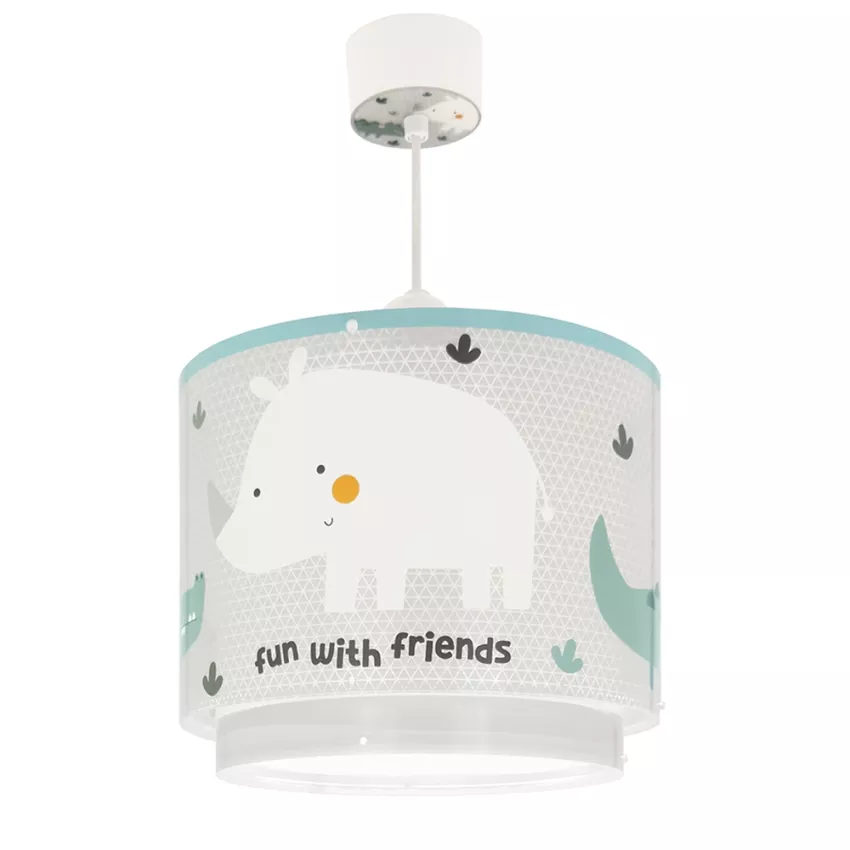 Rhino and Croco παιδικό φωτιστικό οροφής