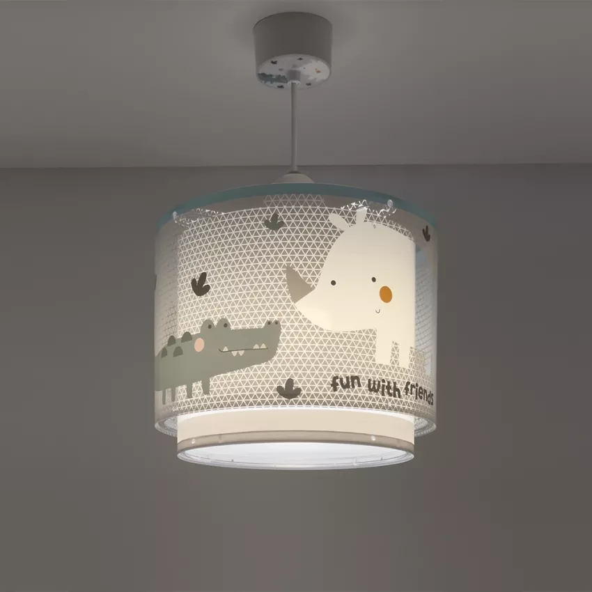 Rhino and Croco παιδικό φωτιστικό οροφής