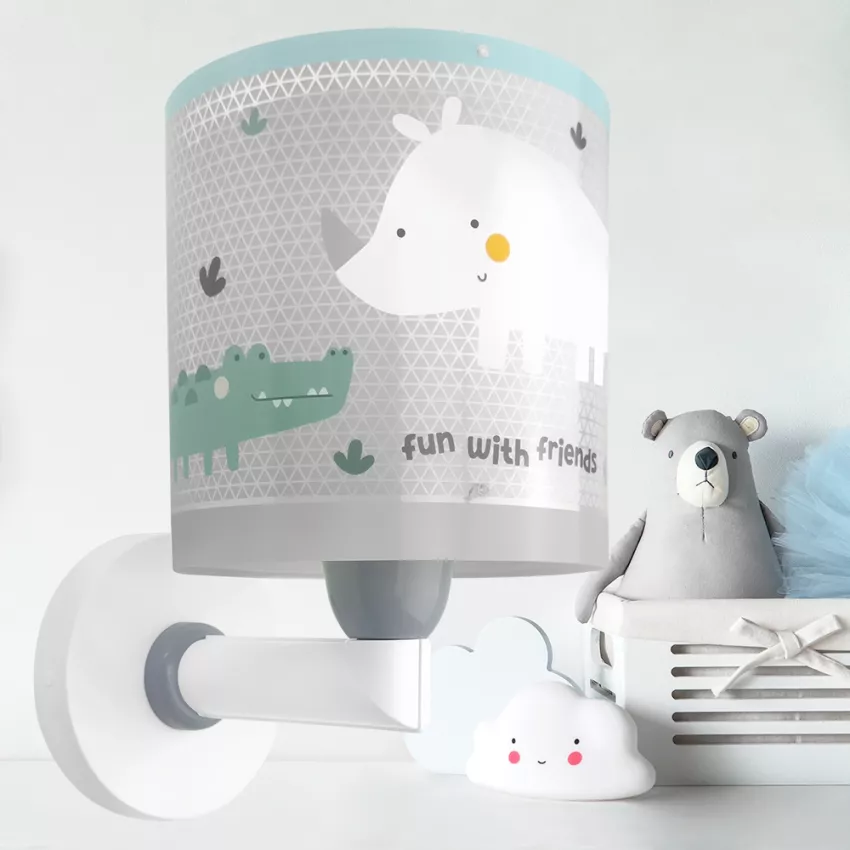 Rhino and Croco απλίκα τοίχου