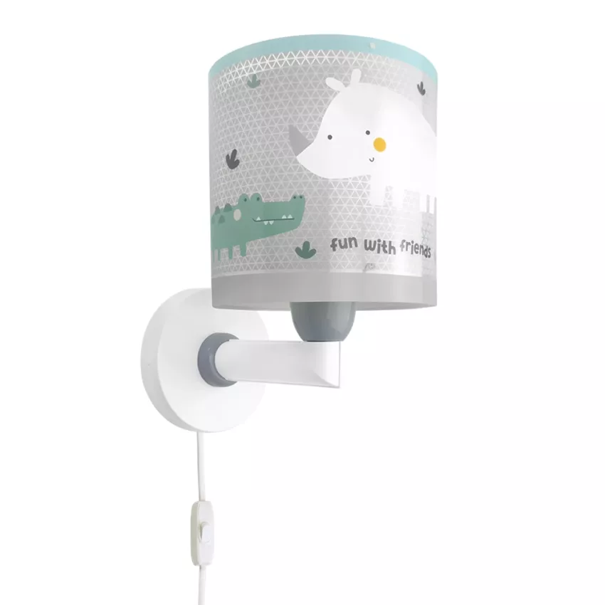 Rhino and Croco απλίκα τοίχου