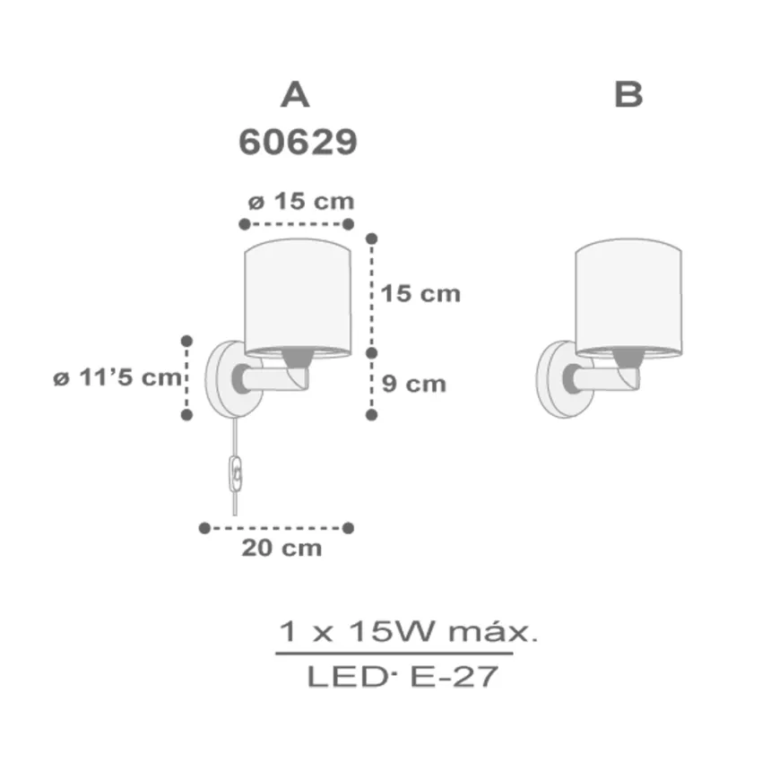 Rhino and Croco απλίκα τοίχου