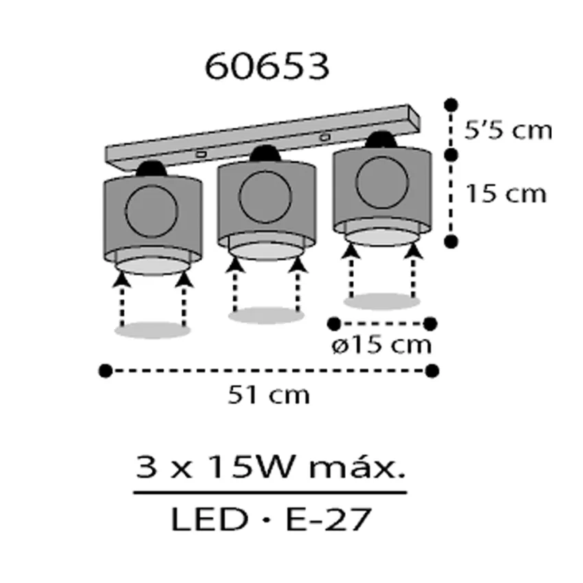 Pirate Island τρίφωτο παιδικό οροφής