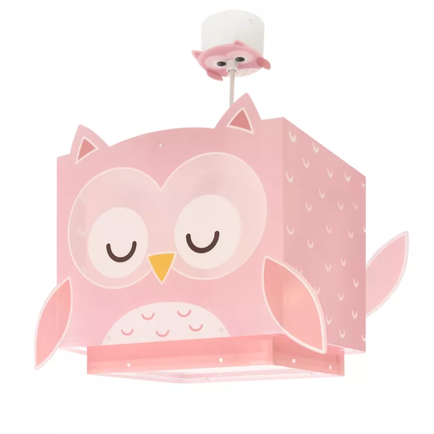 Little Pink Owl παιδικό φωτιστικό οροφής