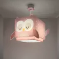 Little Pink Owl παιδικό φωτιστικό οροφής