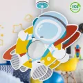 Spaceman MDF παιδικό φωτιστικό οροφής