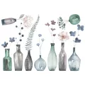 Flowers in Bottles αυτοκόλλητα τοίχου