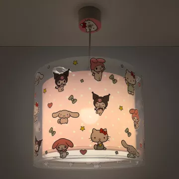 Hello Kitty and Friends παιδικό φωτιστικό οροφής