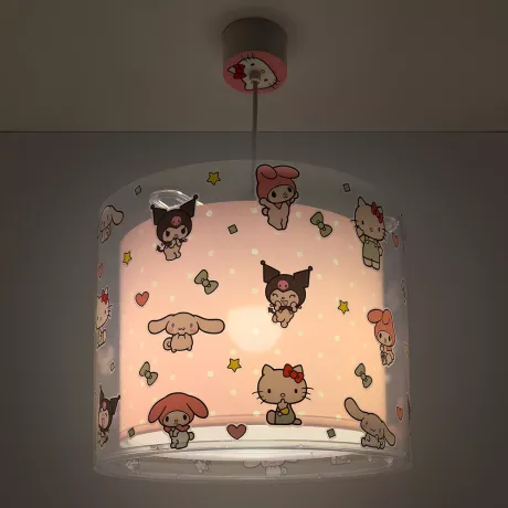 Hello Kitty and Friends παιδικό φωτιστικό οροφής