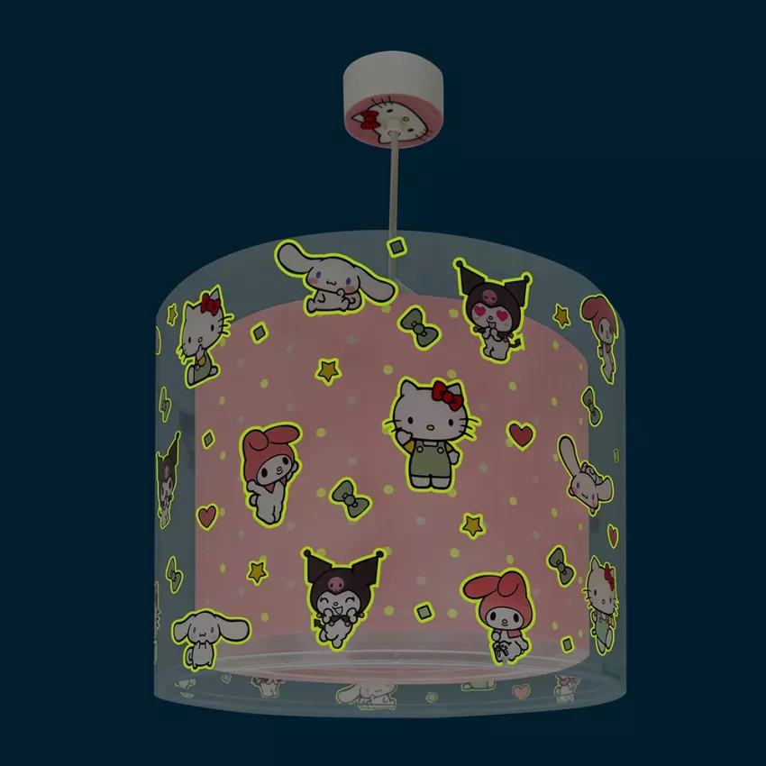 Hello Kitty and Friends παιδικό φωτιστικό οροφής